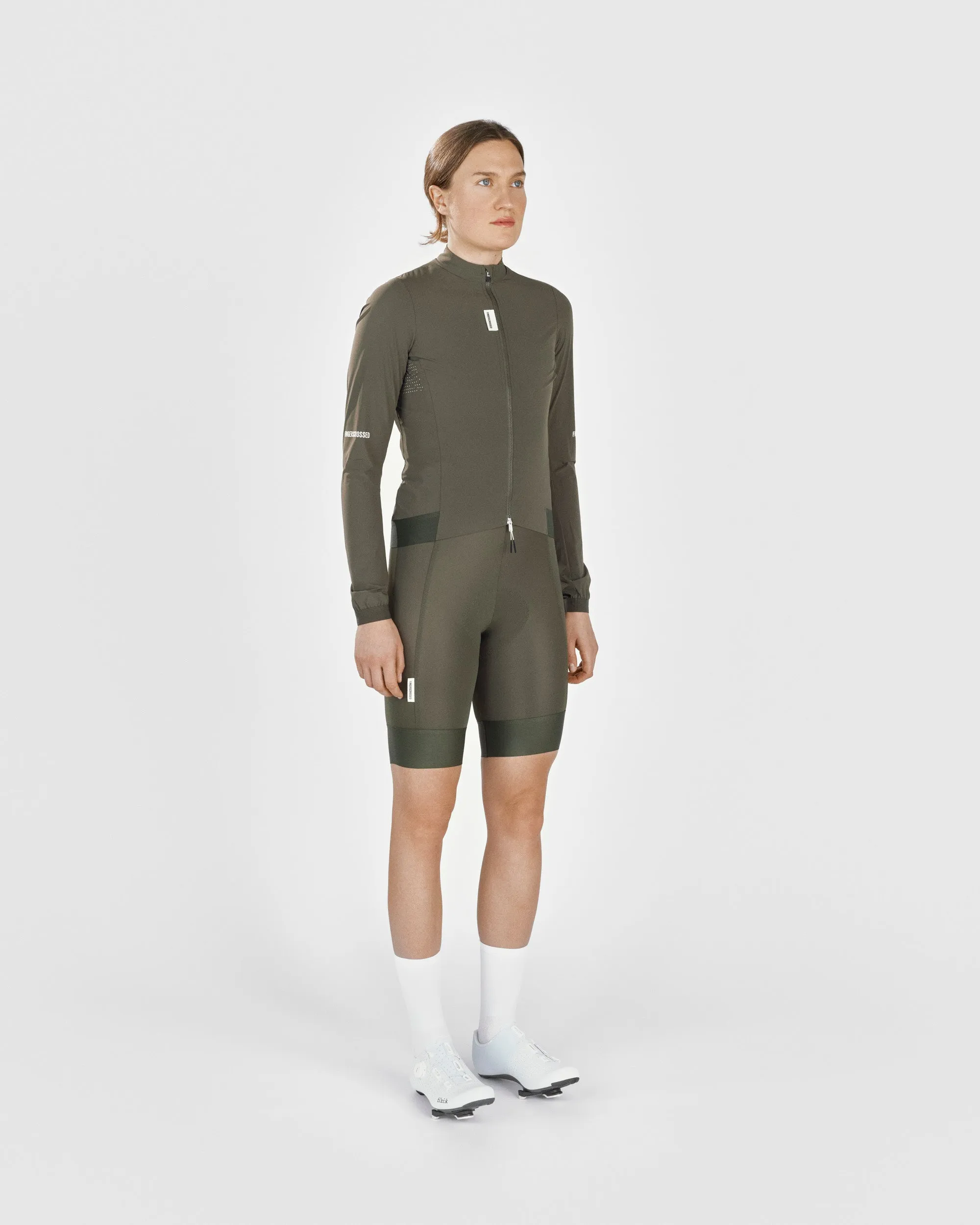 #ROAD WIND JACKET WOMEN OLIVE