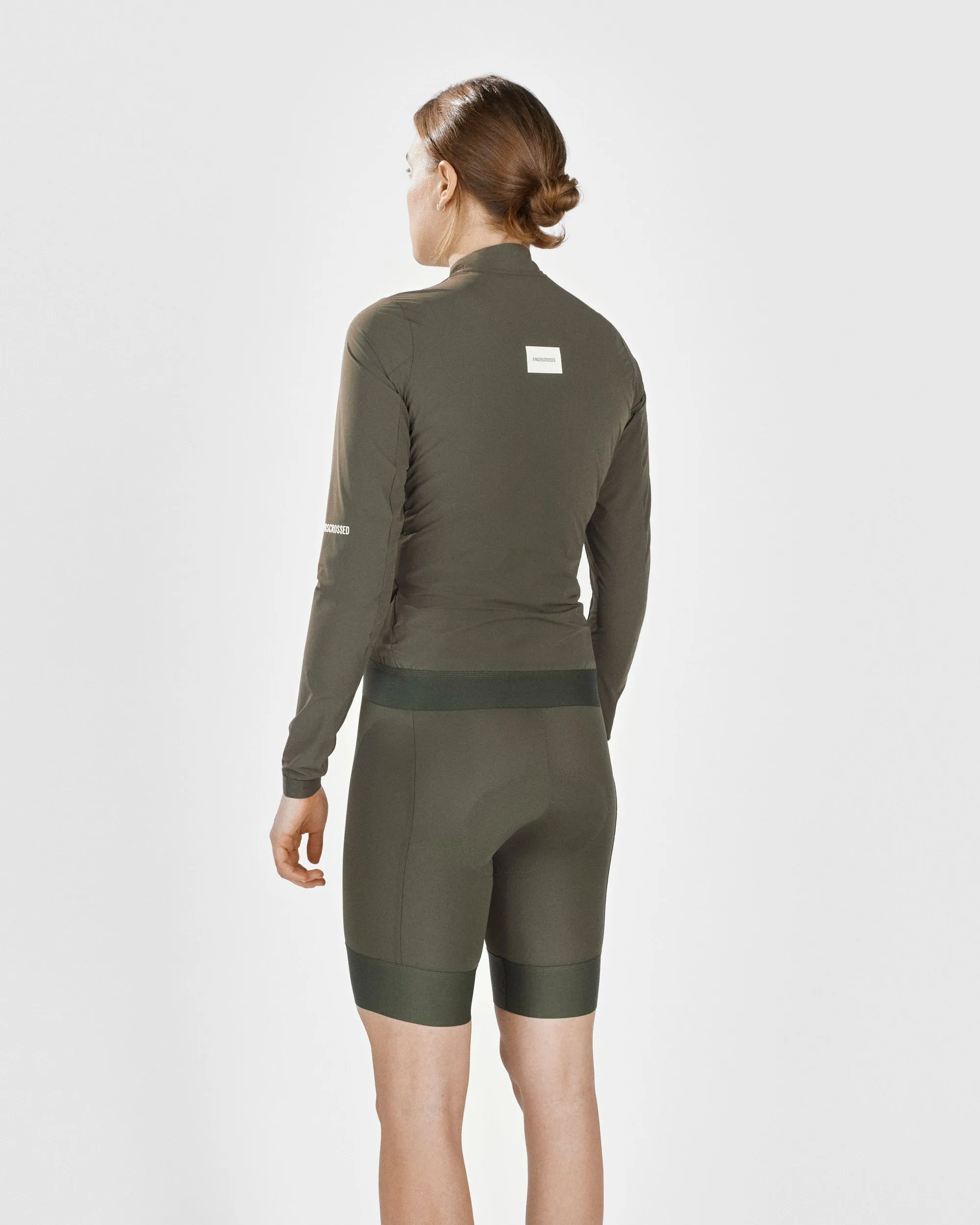 #ROAD WIND JACKET WOMEN OLIVE