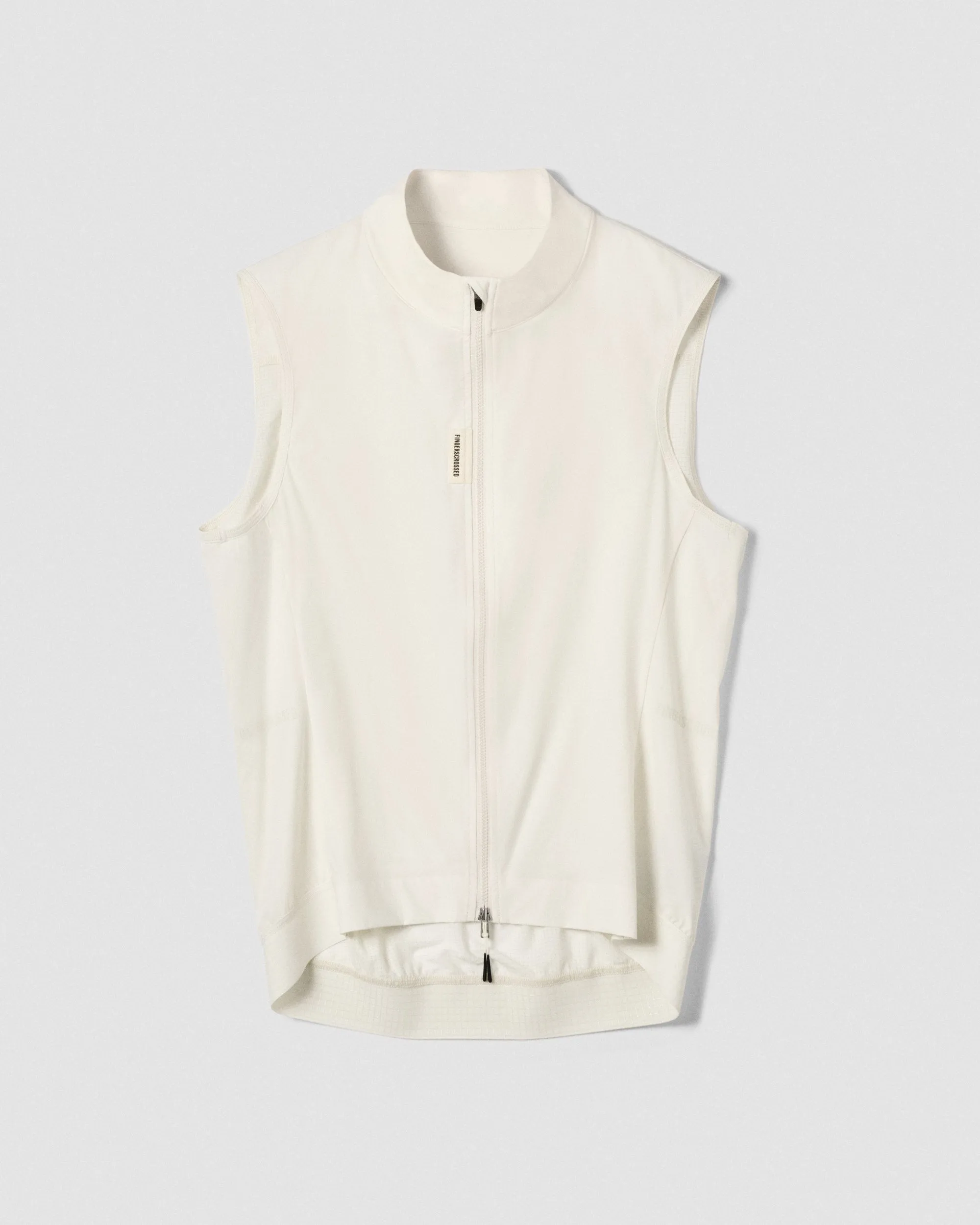 #ROAD WIND VEST WOMEN ANTIQUE CREAM