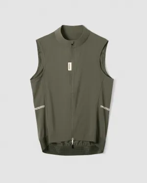 #ROAD WIND VEST WOMEN OLIVE