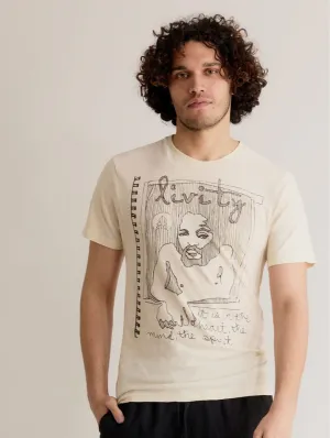 Spirit by Livity Men's Hemp T-Shirt | Cream