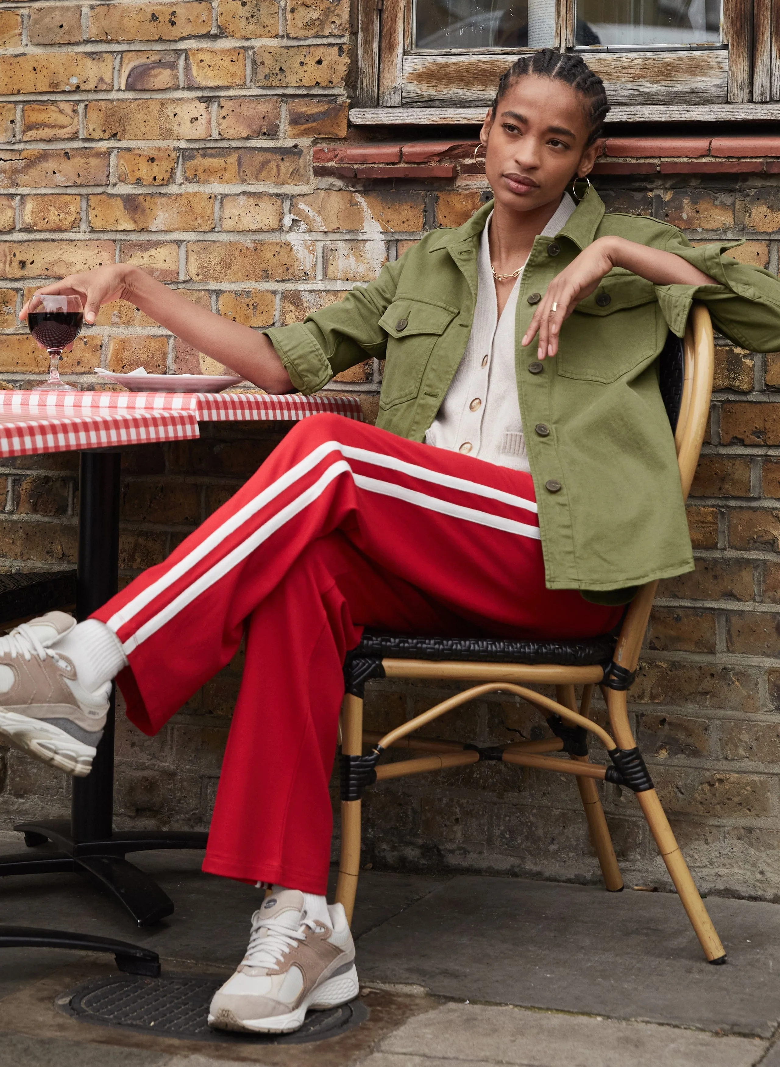 Stella Organic?Cotton Jacket | Light Olive