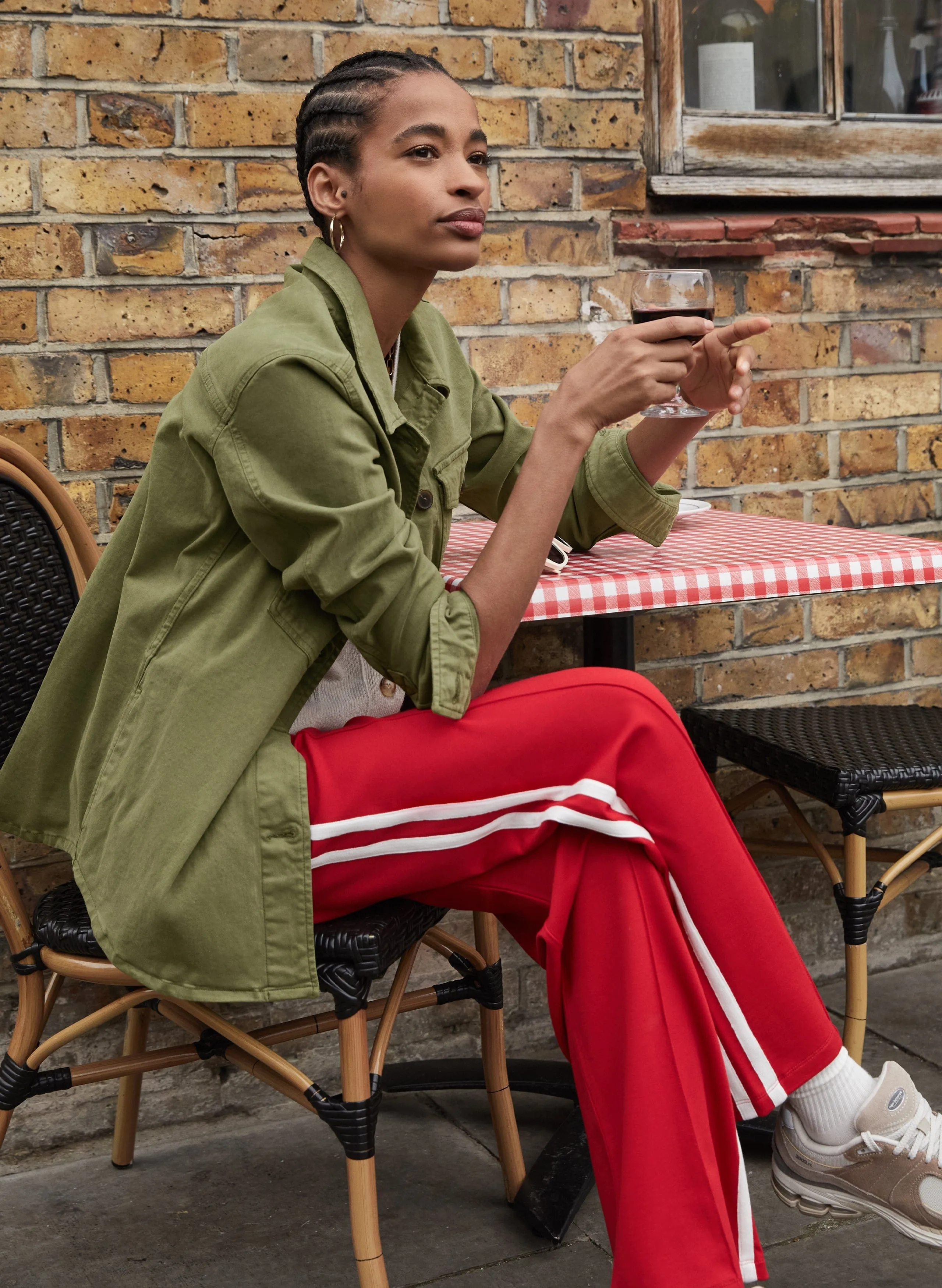 Stella Organic?Cotton Jacket | Light Olive