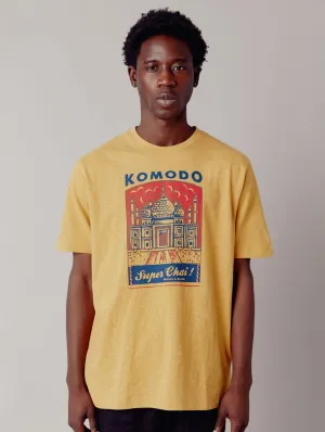 Super Chai Men's GOTS Organic Cotton T-Shirt | Honey
