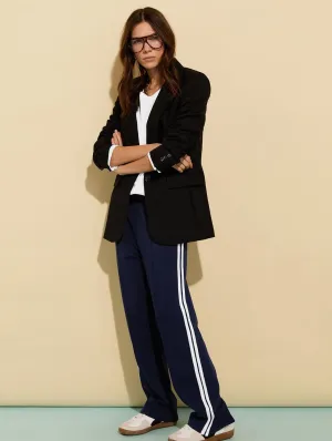 Tippi 2.0 LENZING? ECOVERO??Side Stripe Trousers | Classic Navy & Soft White