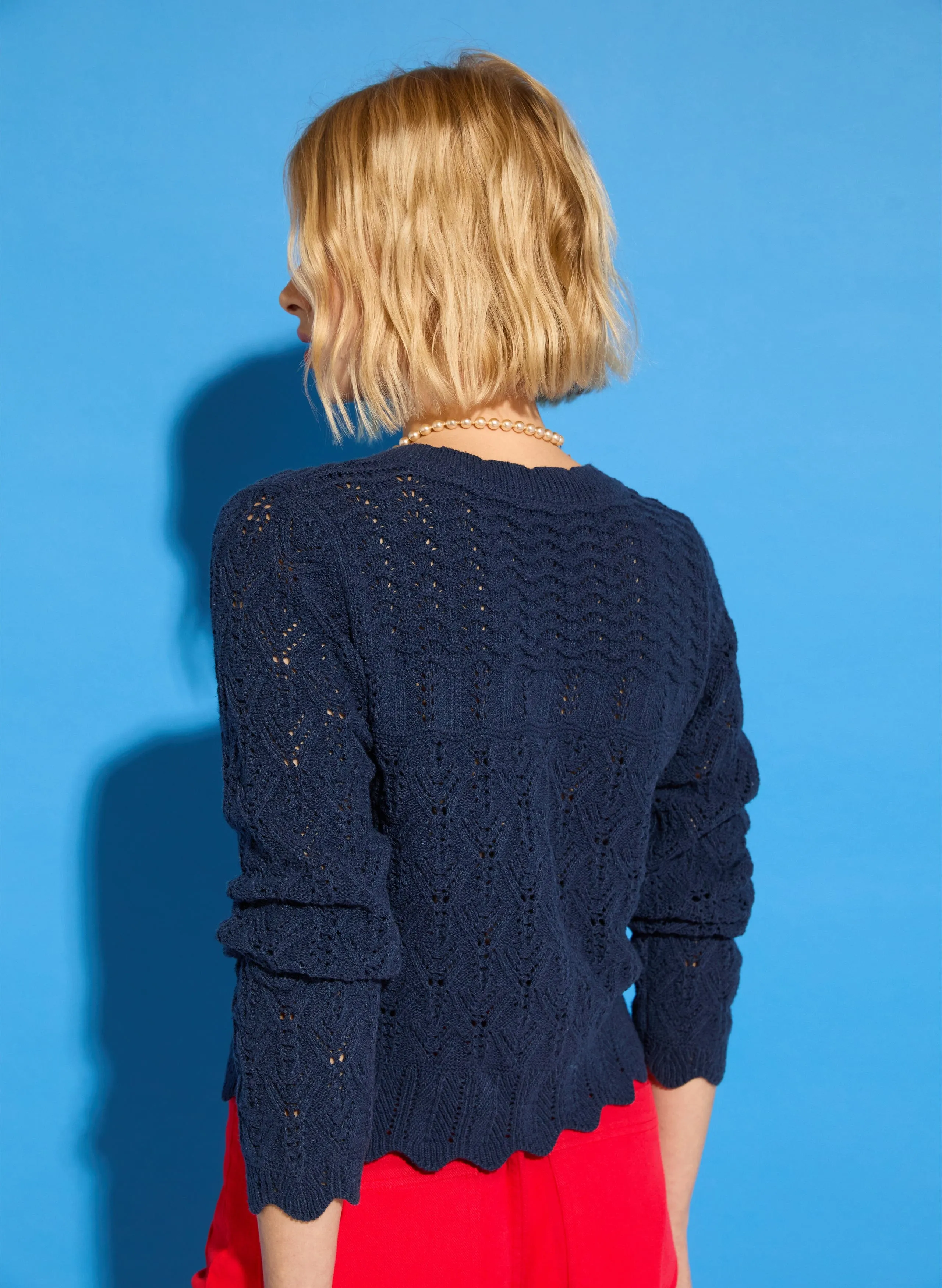 Ursula ECOTEC? Cardigan | Deep Indigo