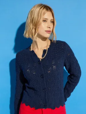 Ursula ECOTEC? Cardigan | Deep Indigo