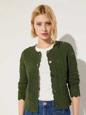 Ursula ECOTEC? Cardigan | Khaki