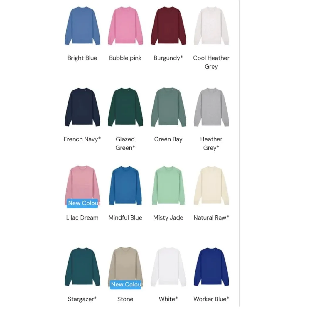 Vegan Changer 2.0 Unisex Organic Cotton Sweatshirt | Multiple Colours