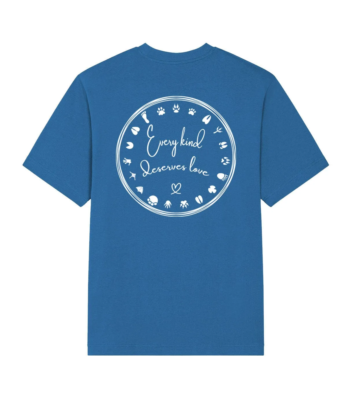 Vegan Unisex Freestyler Every Kind Deserves Love Heavy T-Shirt | Multiple Colours