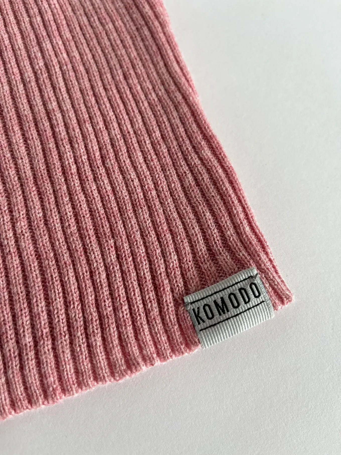Wasabi Women's Organic Cotton Rib Jumper | Pink