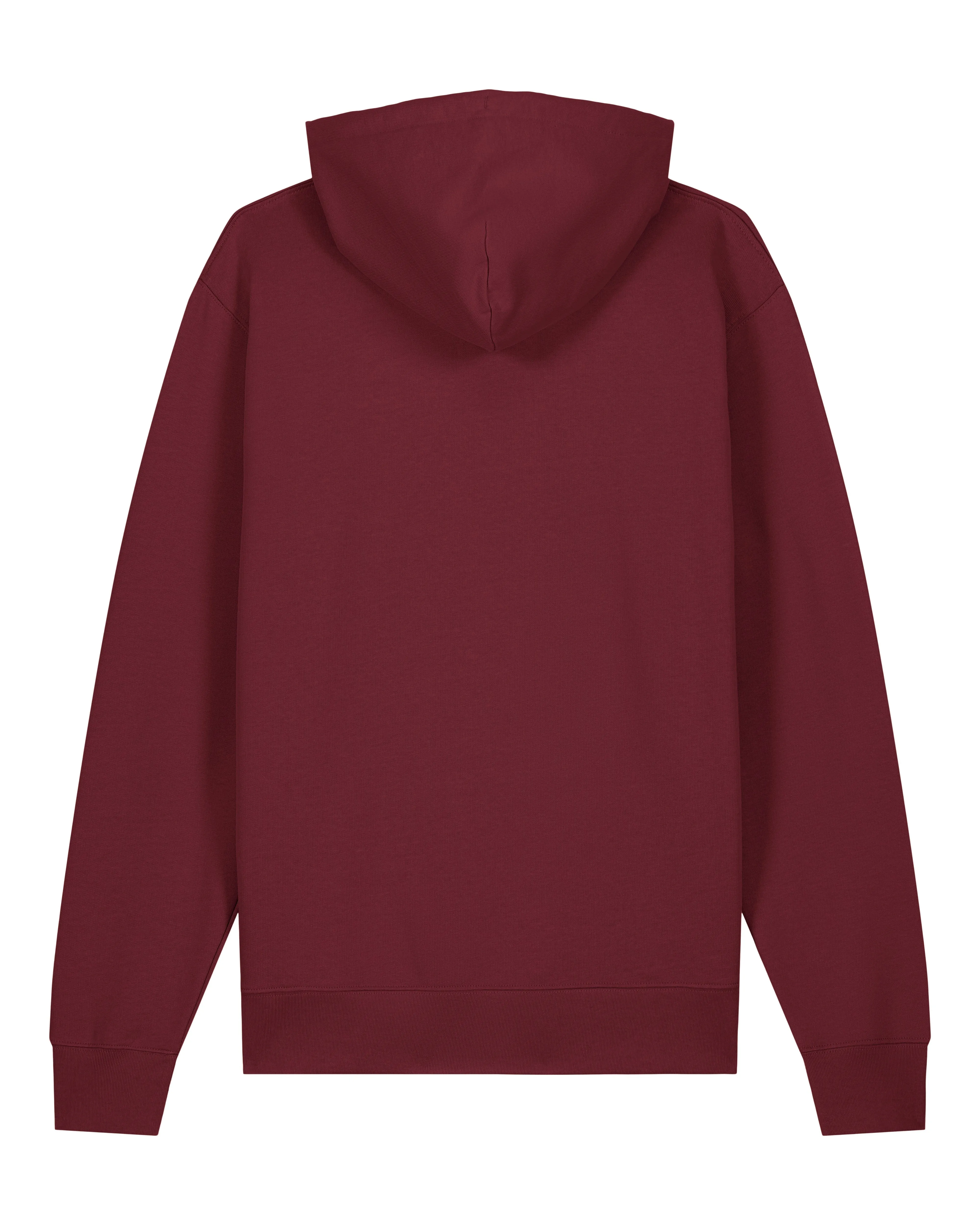 Women's Organic Cotton Relaxed Fit Hoodie | Berry Red