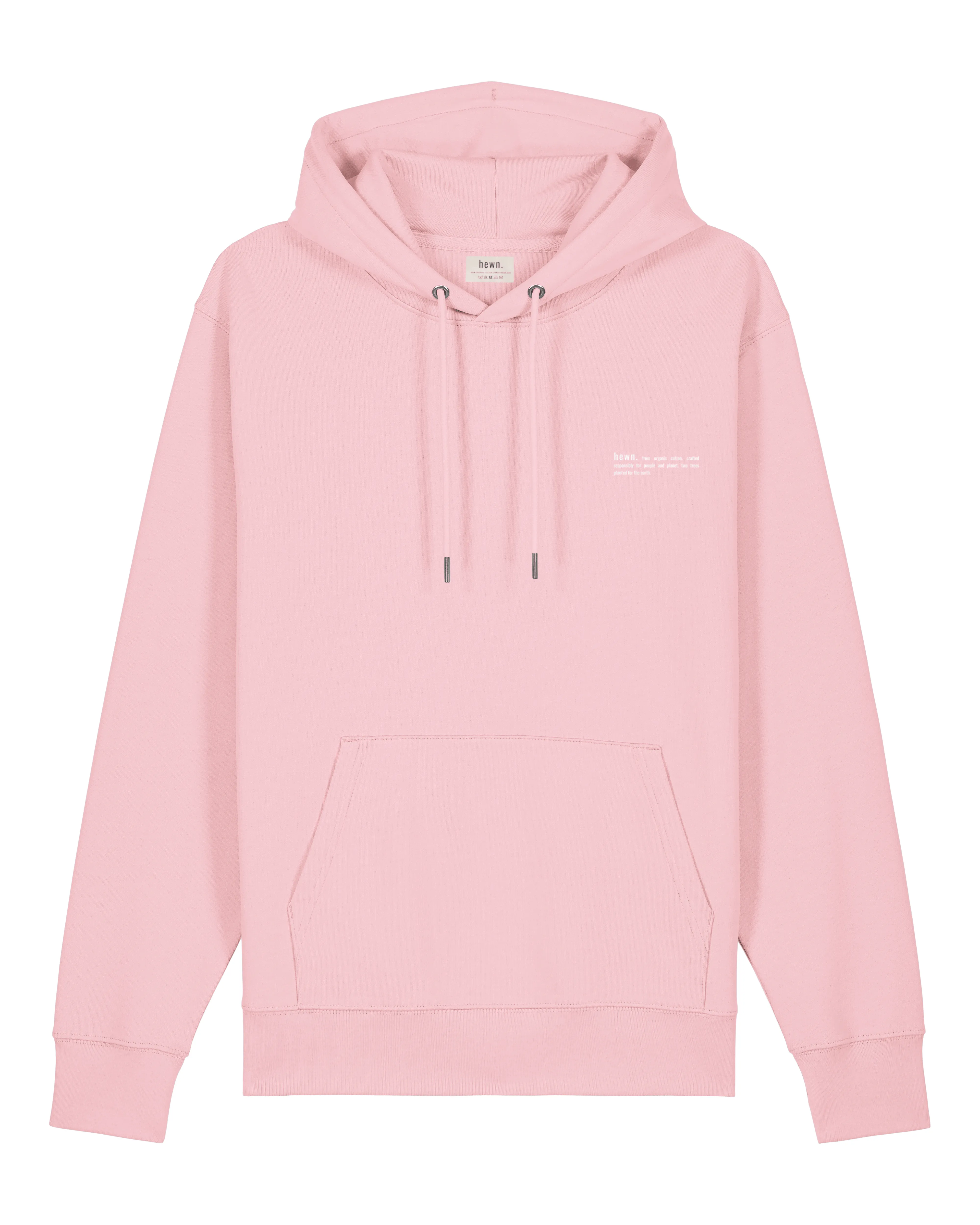 Women's Organic Cotton Relaxed Fit Hoodie | Cherry Blossom Pink