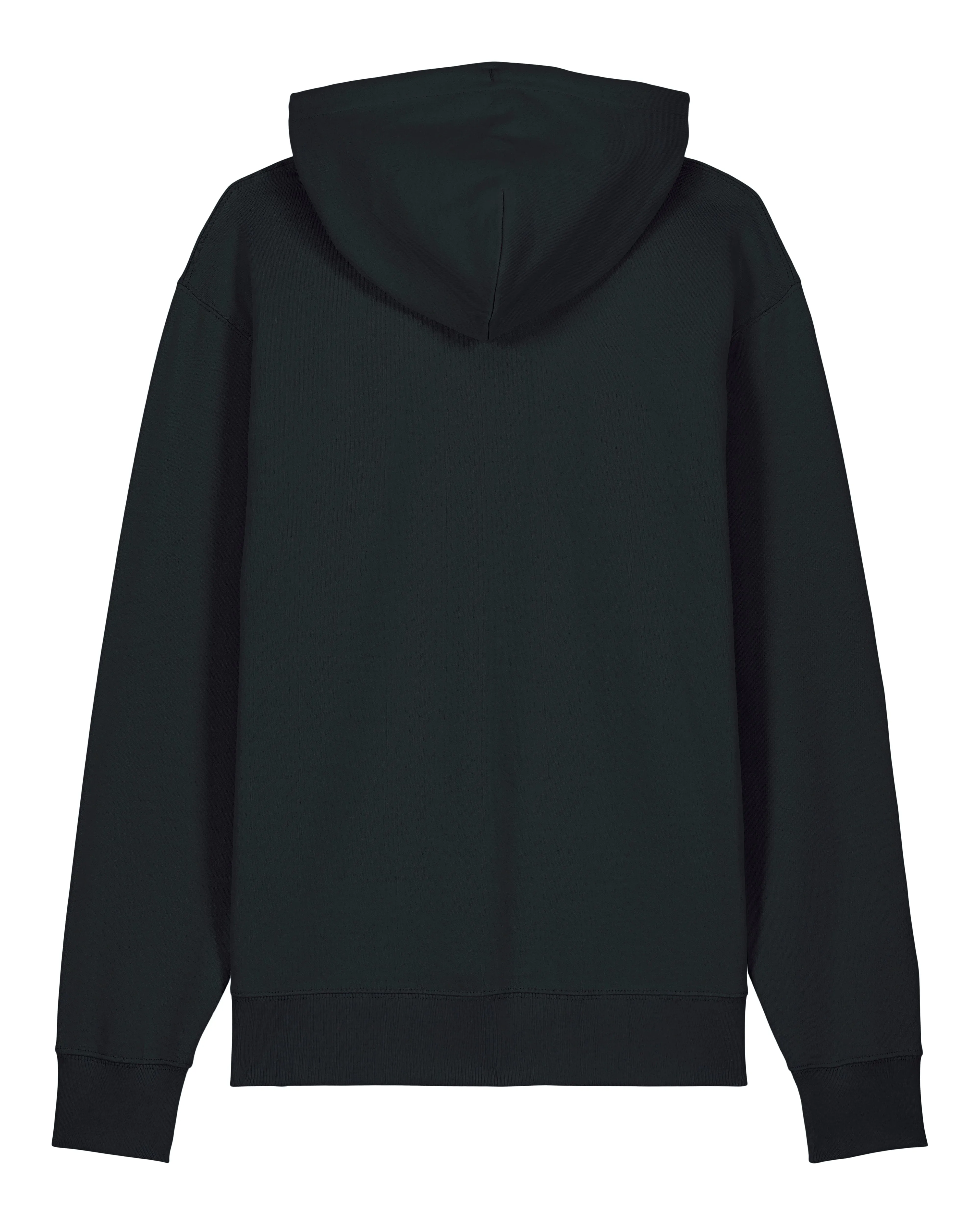 Women's Organic Cotton Relaxed Fit Hoodie | Jet Black