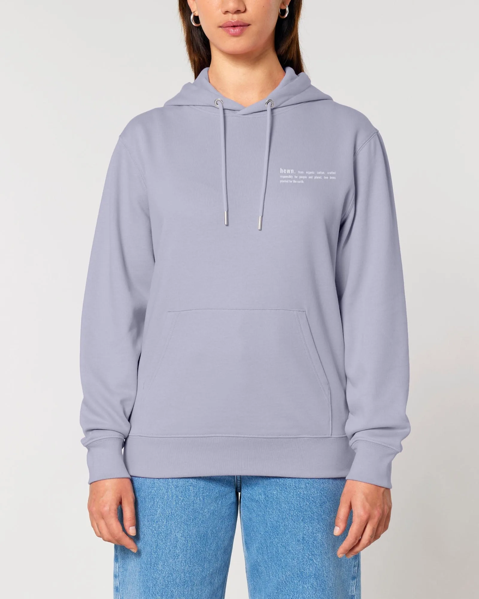 Women's Organic Cotton Relaxed Fit Hoodie | Lavender