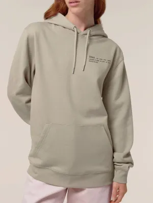 Women's Organic Cotton Relaxed Fit Hoodie | Limestone Grey