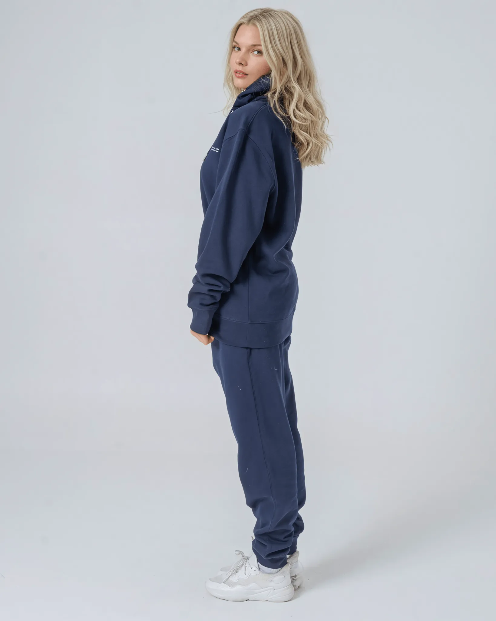 Women's Organic Cotton Relaxed Fit Hoodie | Midnight Navy