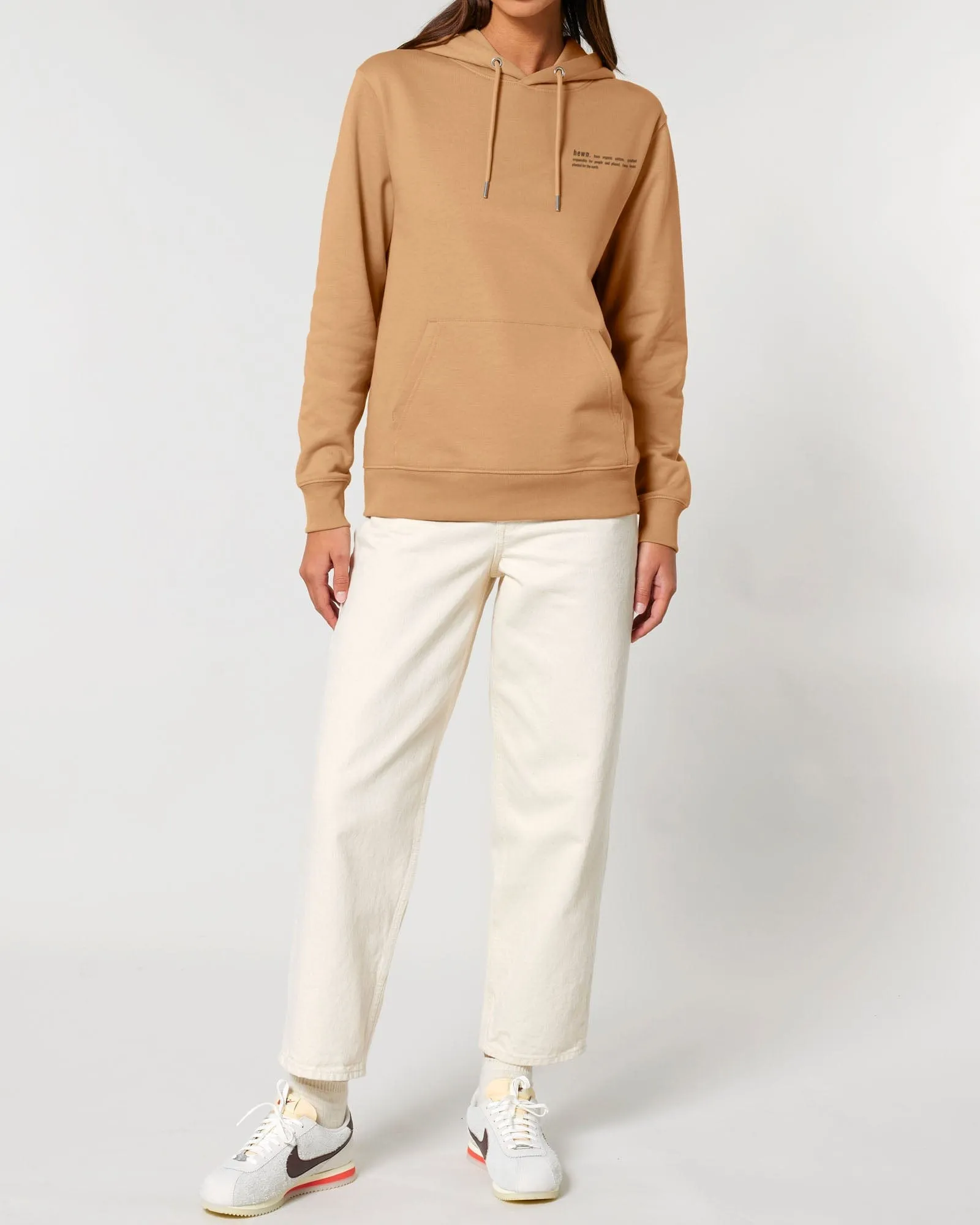 Women's Organic Cotton Relaxed Fit Hoodie | Sand
