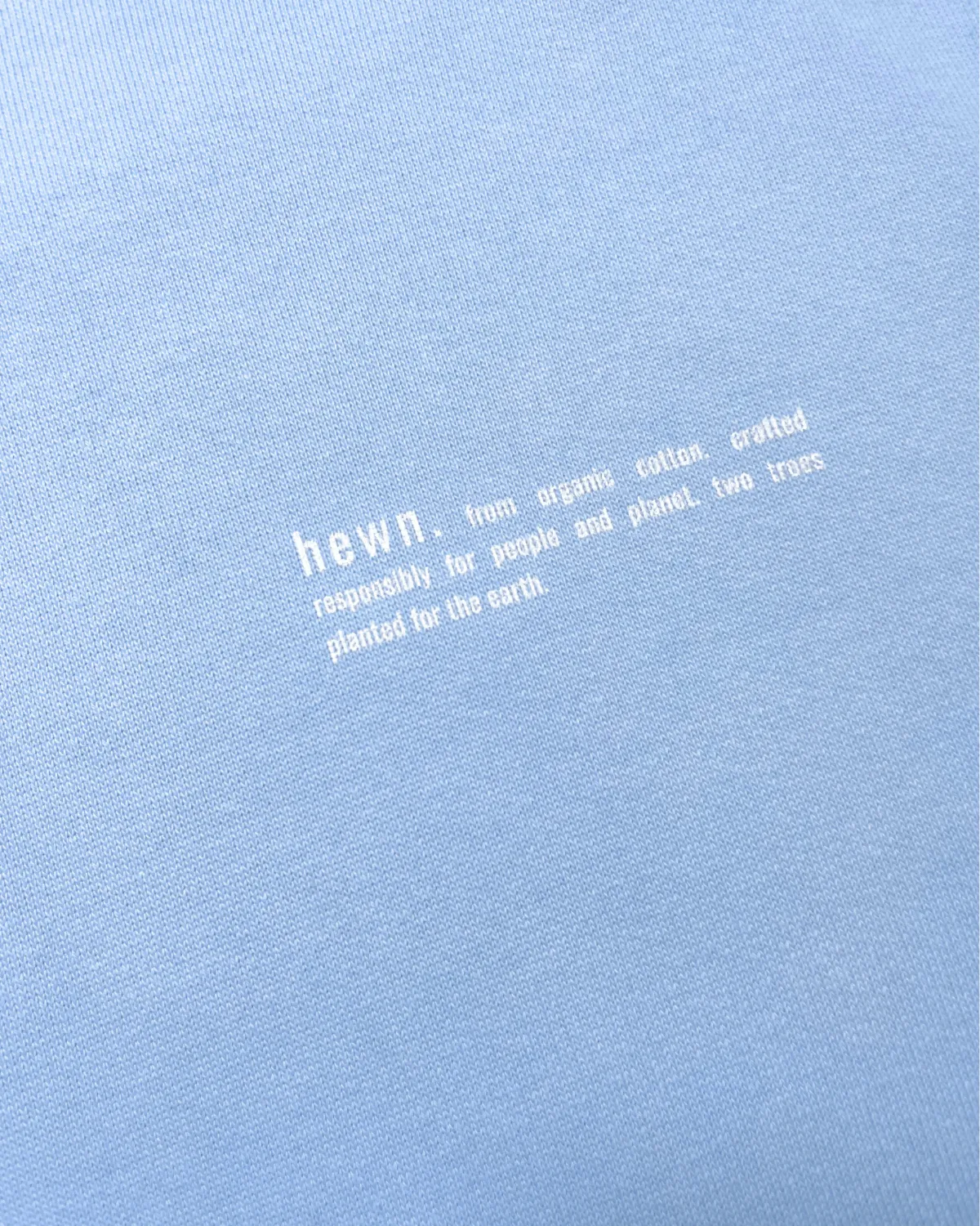 Women's Organic Cotton Relaxed Fit Hoodie | Sky Blue
