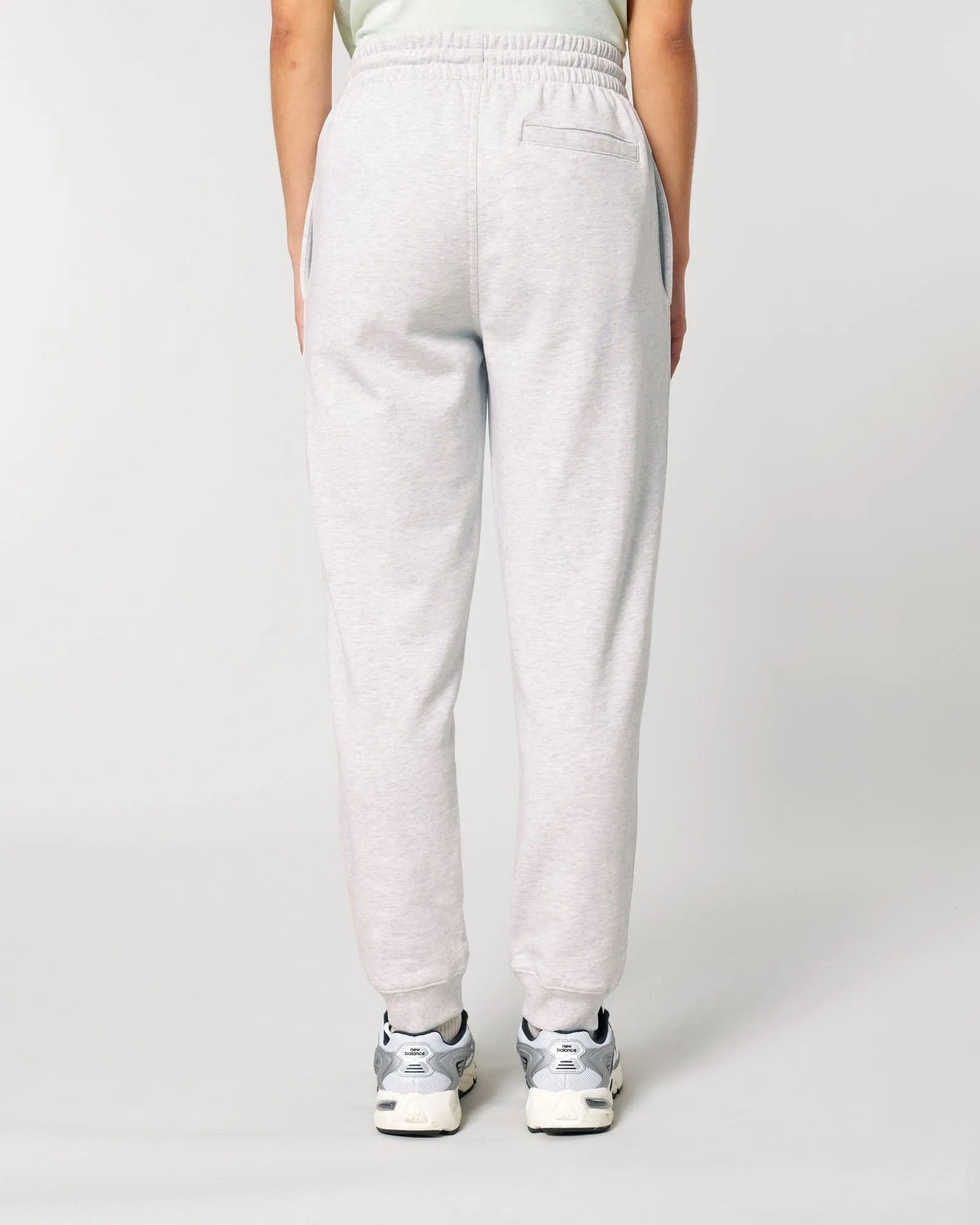 Women's Organic Cotton Relaxed Fit Joggers | Cloud Grey Marl