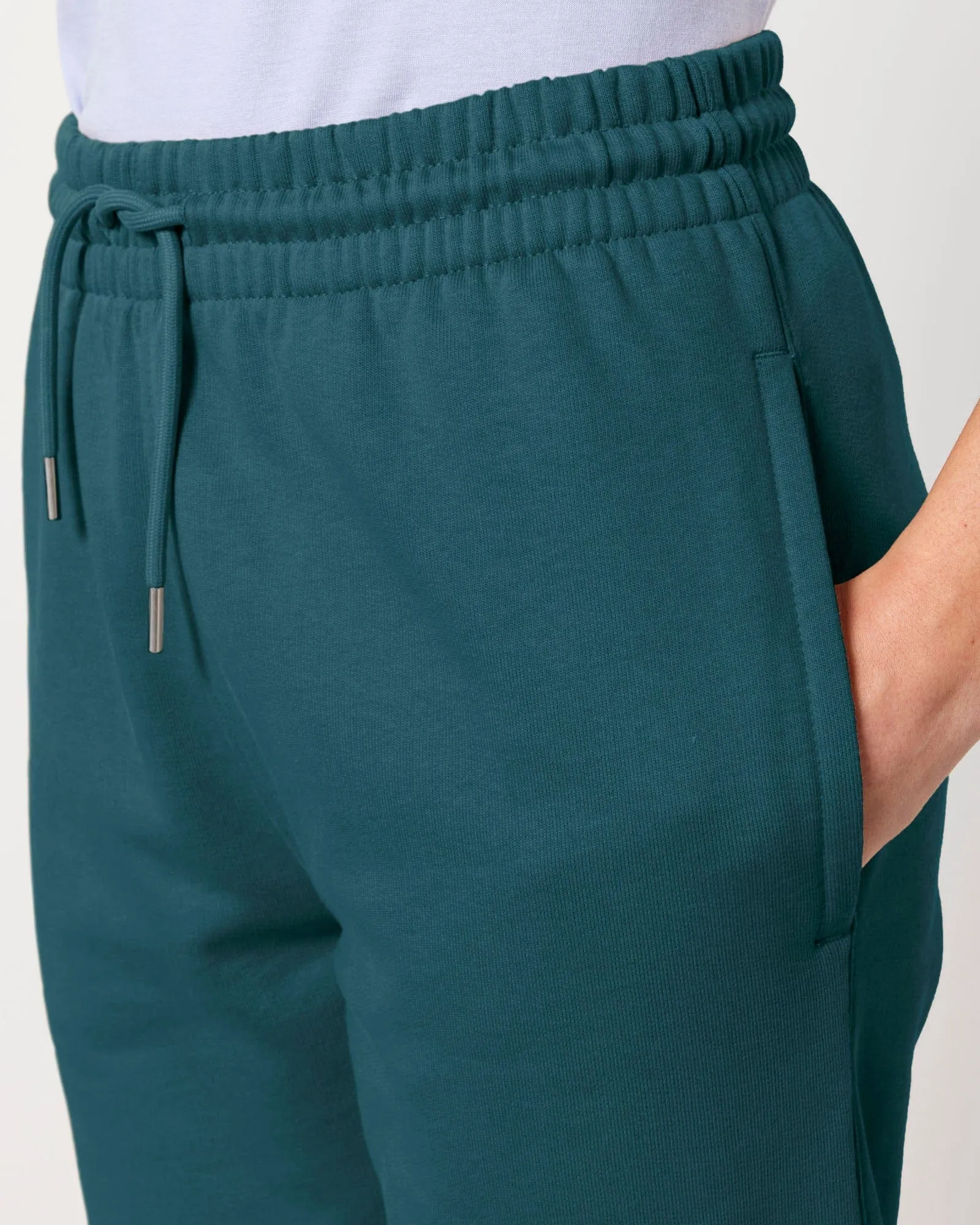 Women's Organic Cotton Relaxed Fit Joggers | Ocean Blue