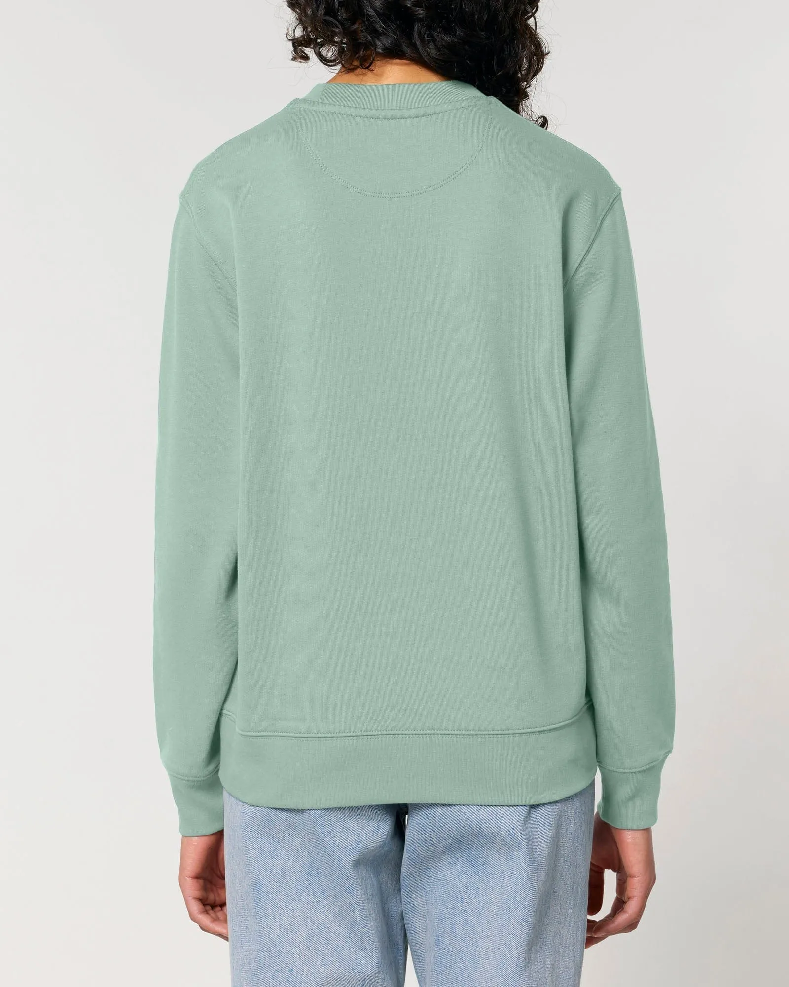 Women's Organic Cotton Relaxed Fit Sweatshirt | Aloe Green