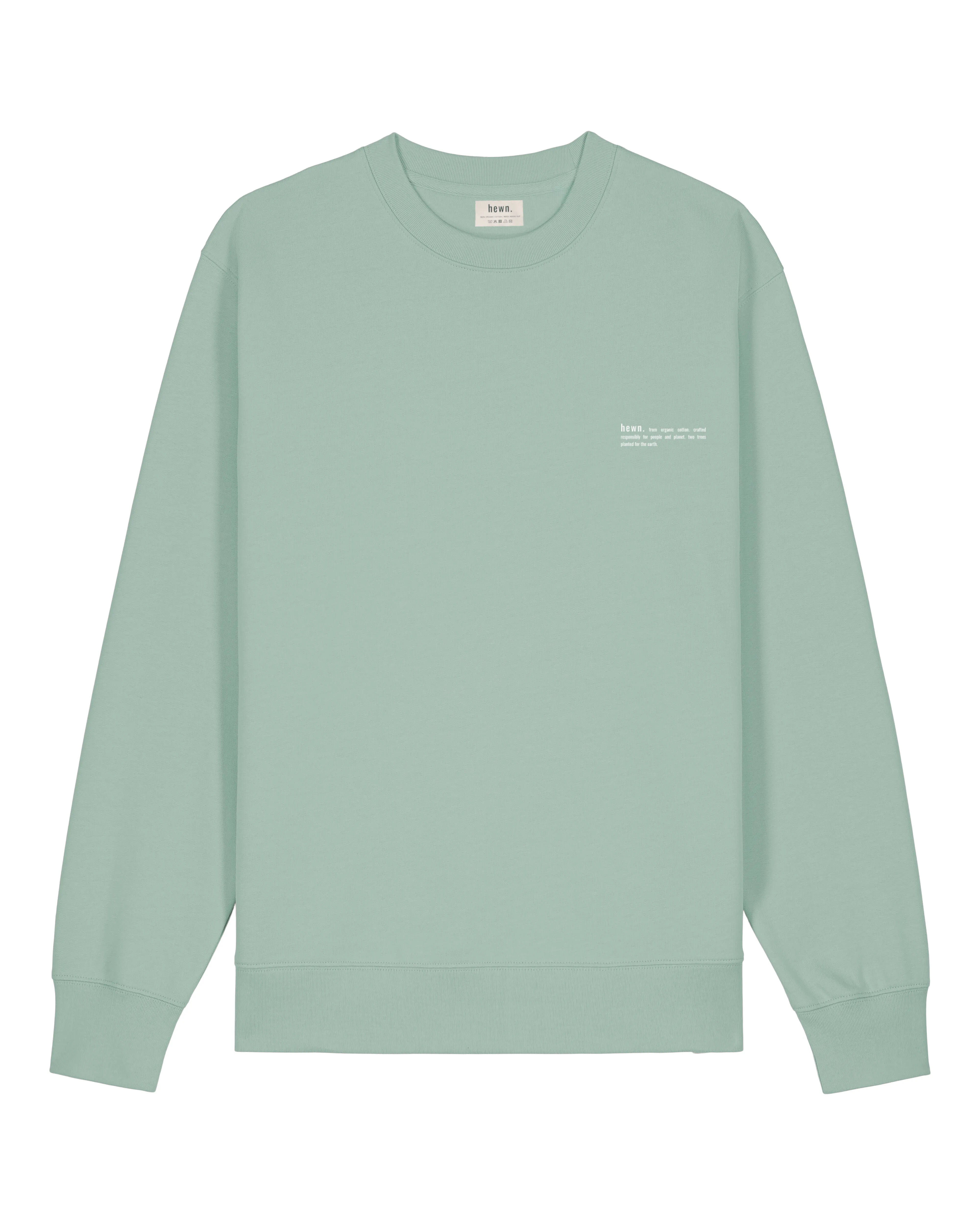 Women's Organic Cotton Relaxed Fit Sweatshirt | Aloe Green