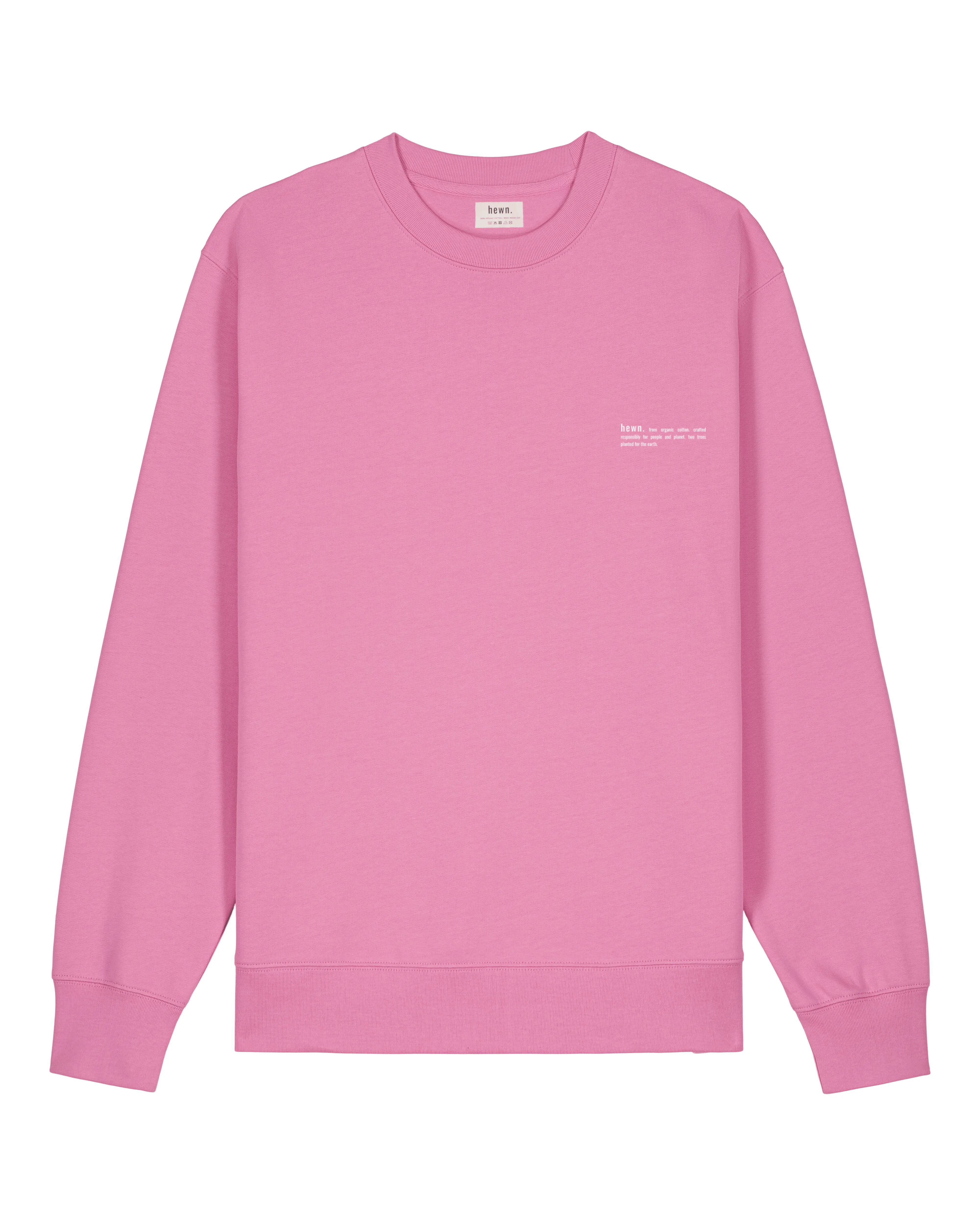 Women's Organic Cotton Relaxed Fit Sweatshirt | Azalea Pink