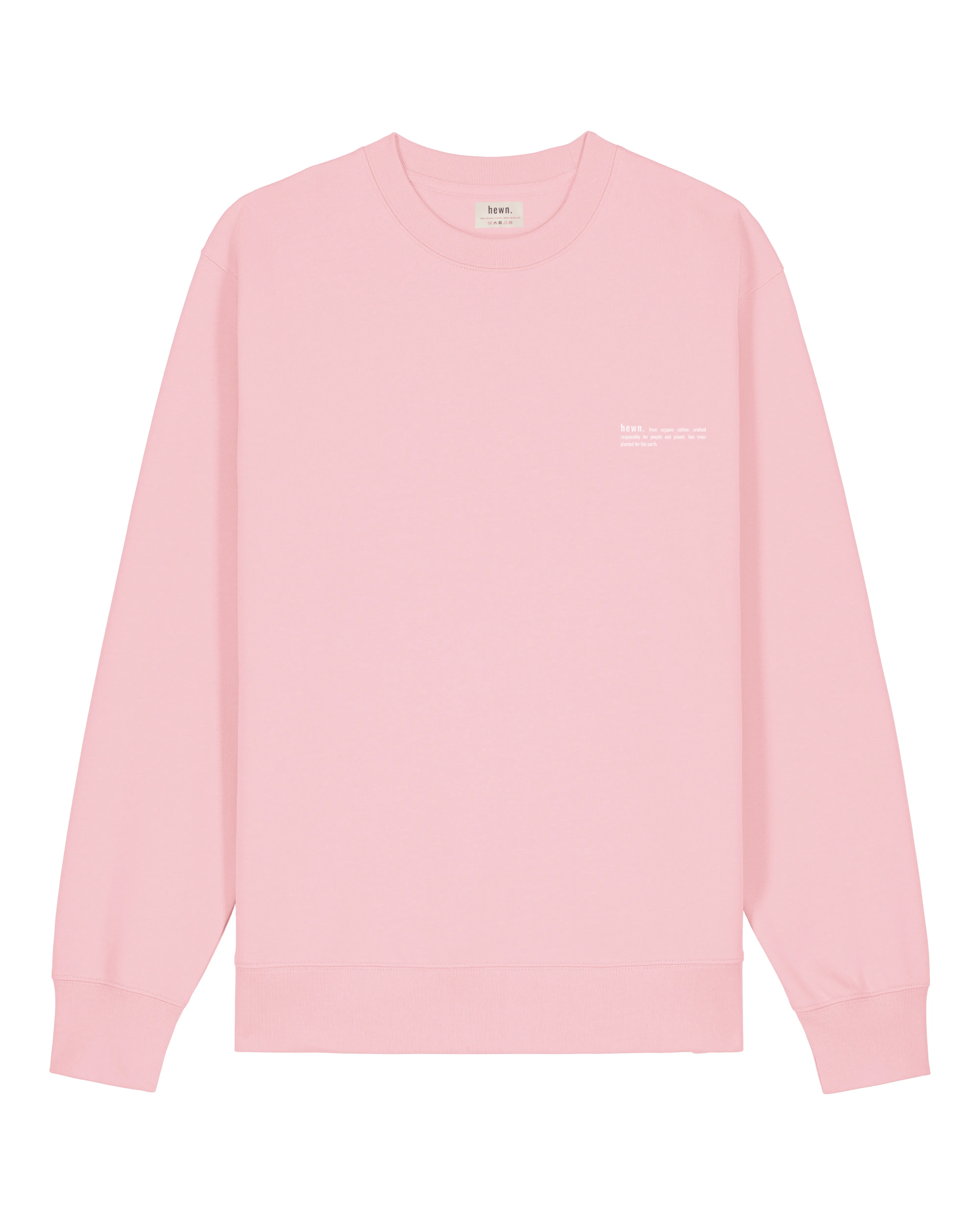 Women's Organic Cotton Relaxed Fit Sweatshirt | Cherry Blossom Pink