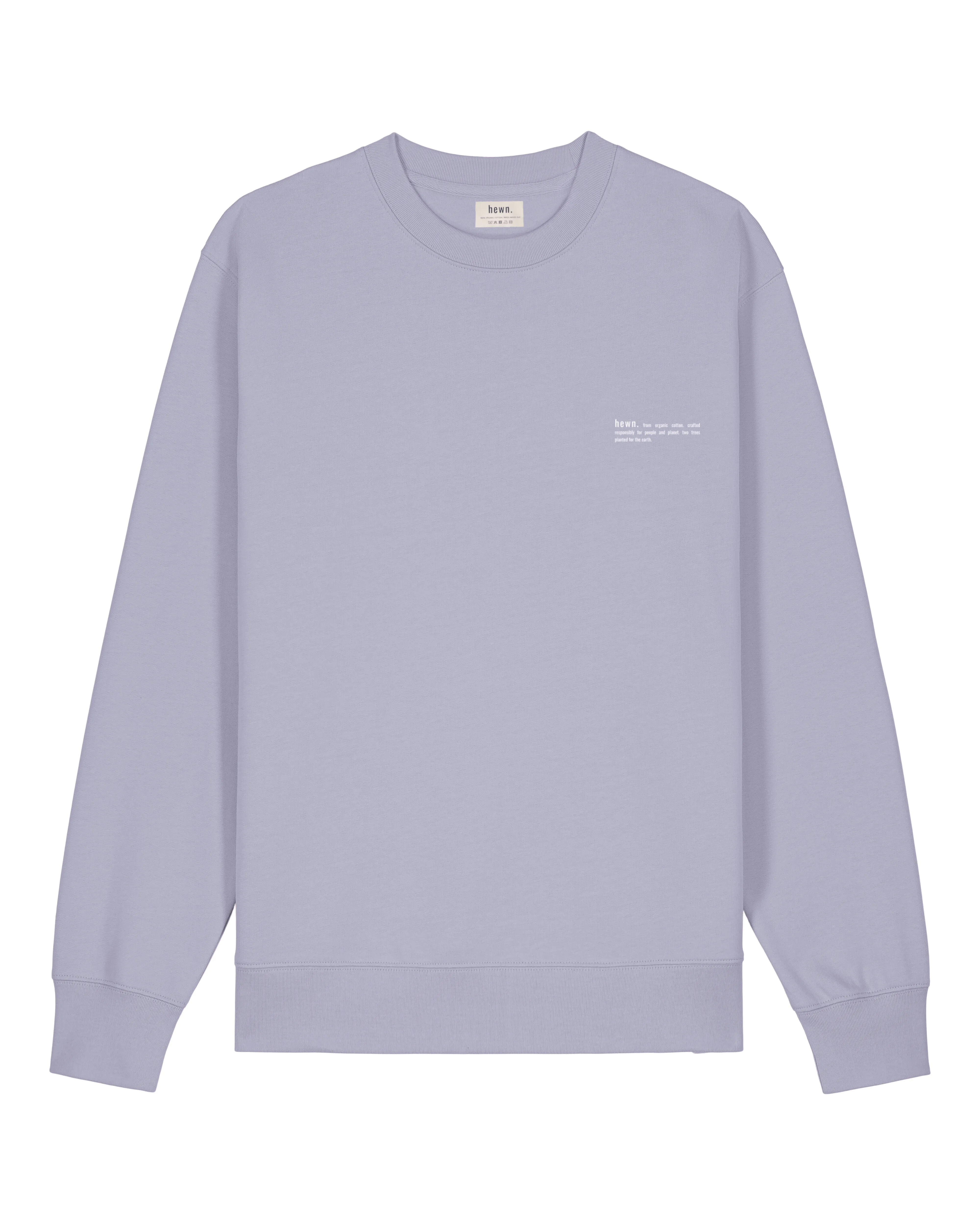 Women's Organic Cotton Relaxed Fit Sweatshirt | Lavender