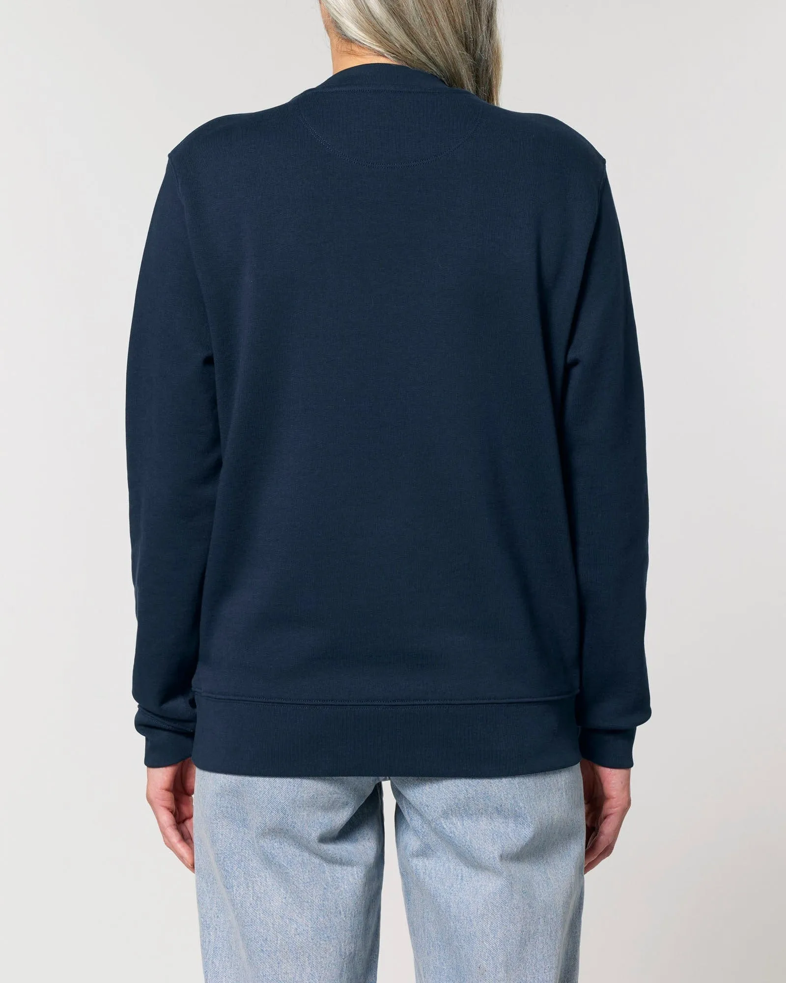 Women's Organic Cotton Relaxed Fit Sweatshirt | Midnight Navy