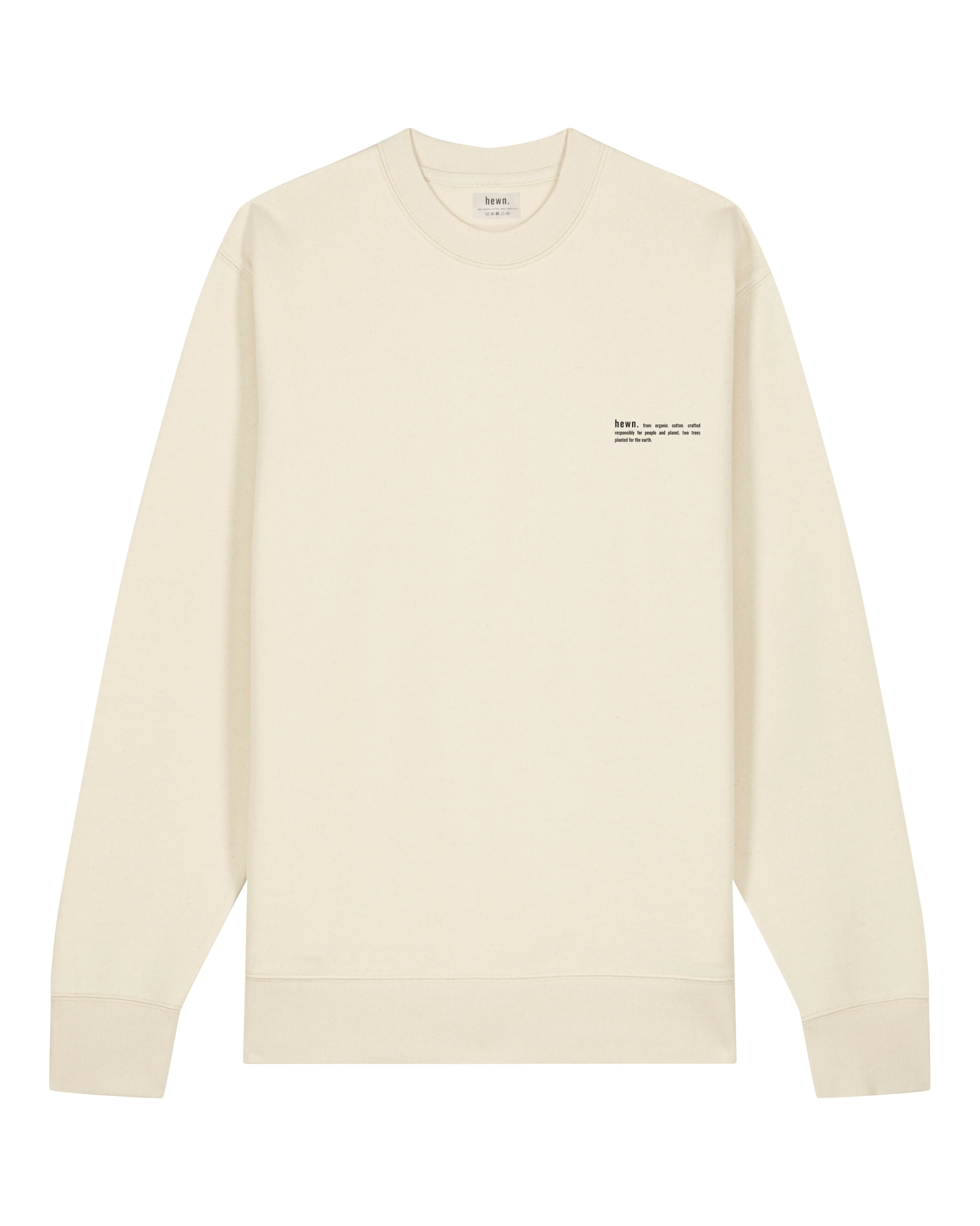 Women's Organic Cotton Relaxed Fit Sweatshirt | Natural Cotton