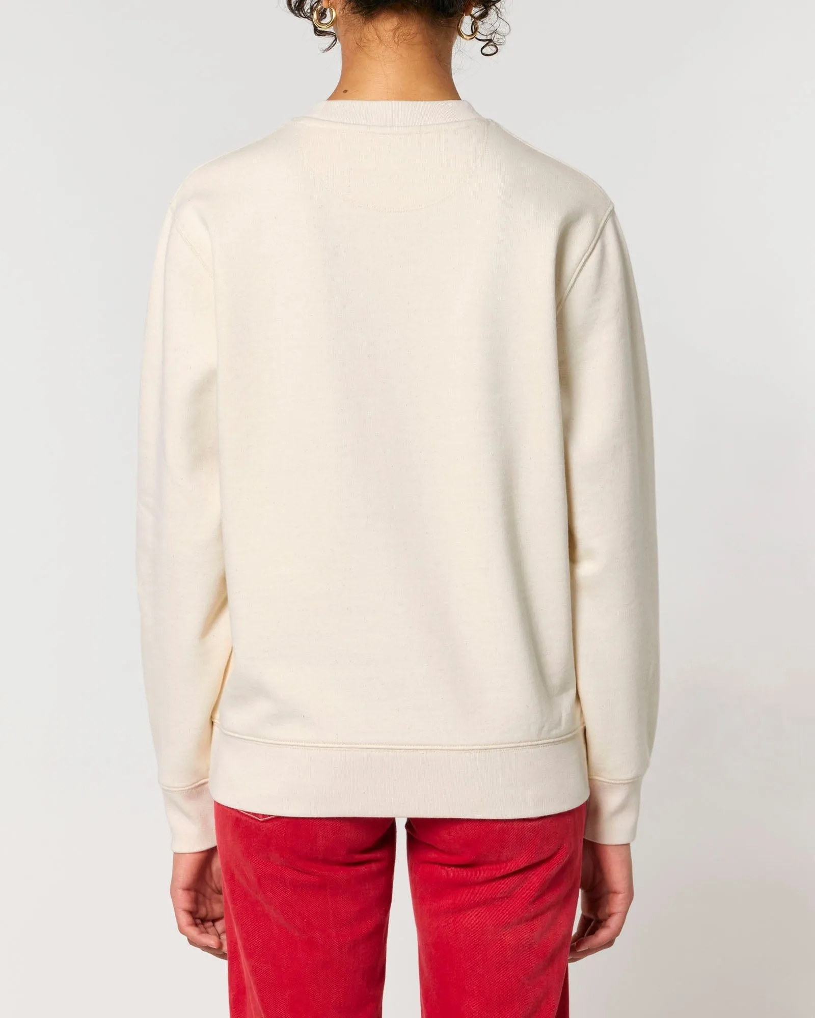 Women's Organic Cotton Relaxed Fit Sweatshirt | Natural Cotton