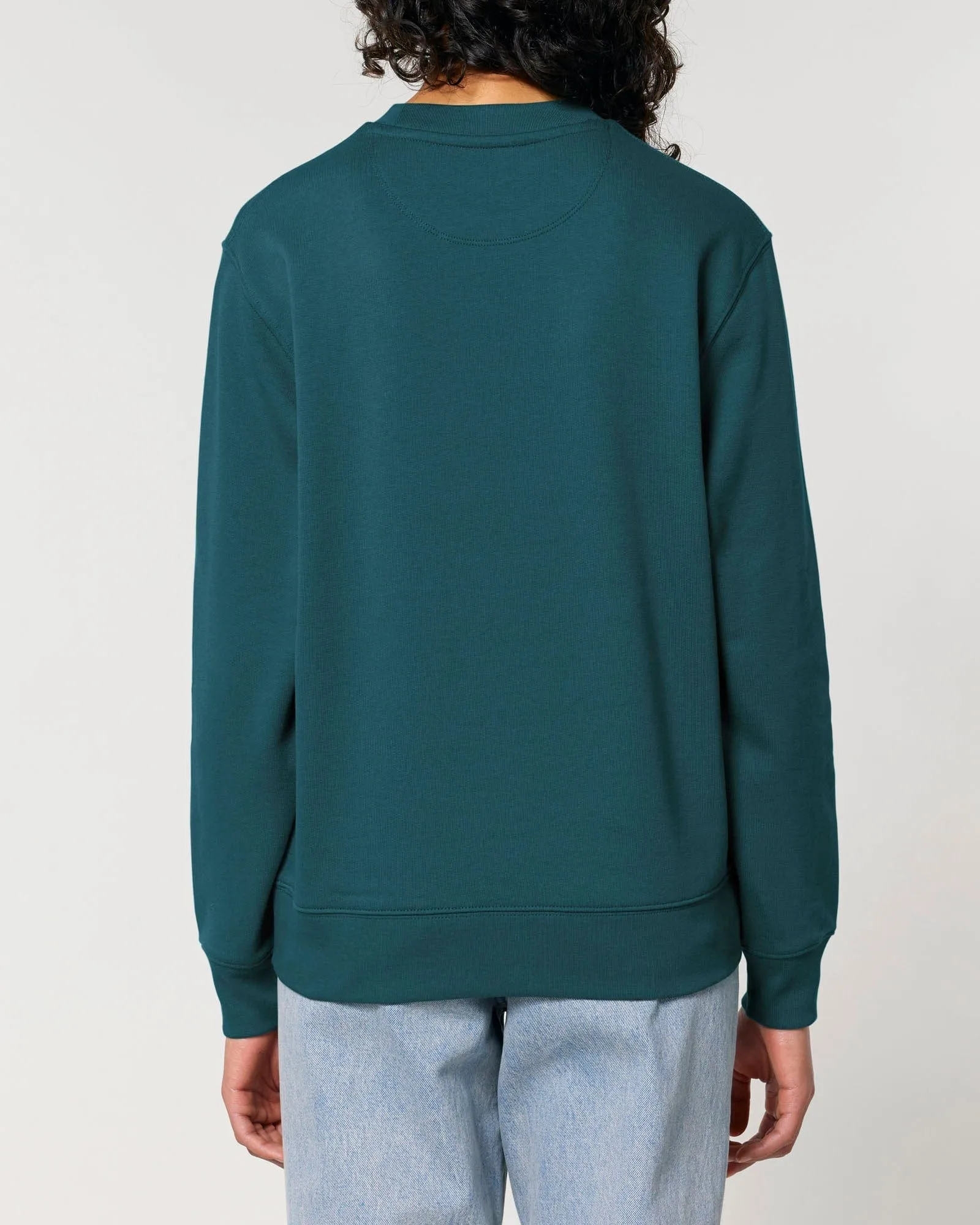 Women's Organic Cotton Relaxed Fit Sweatshirt | Ocean Blue