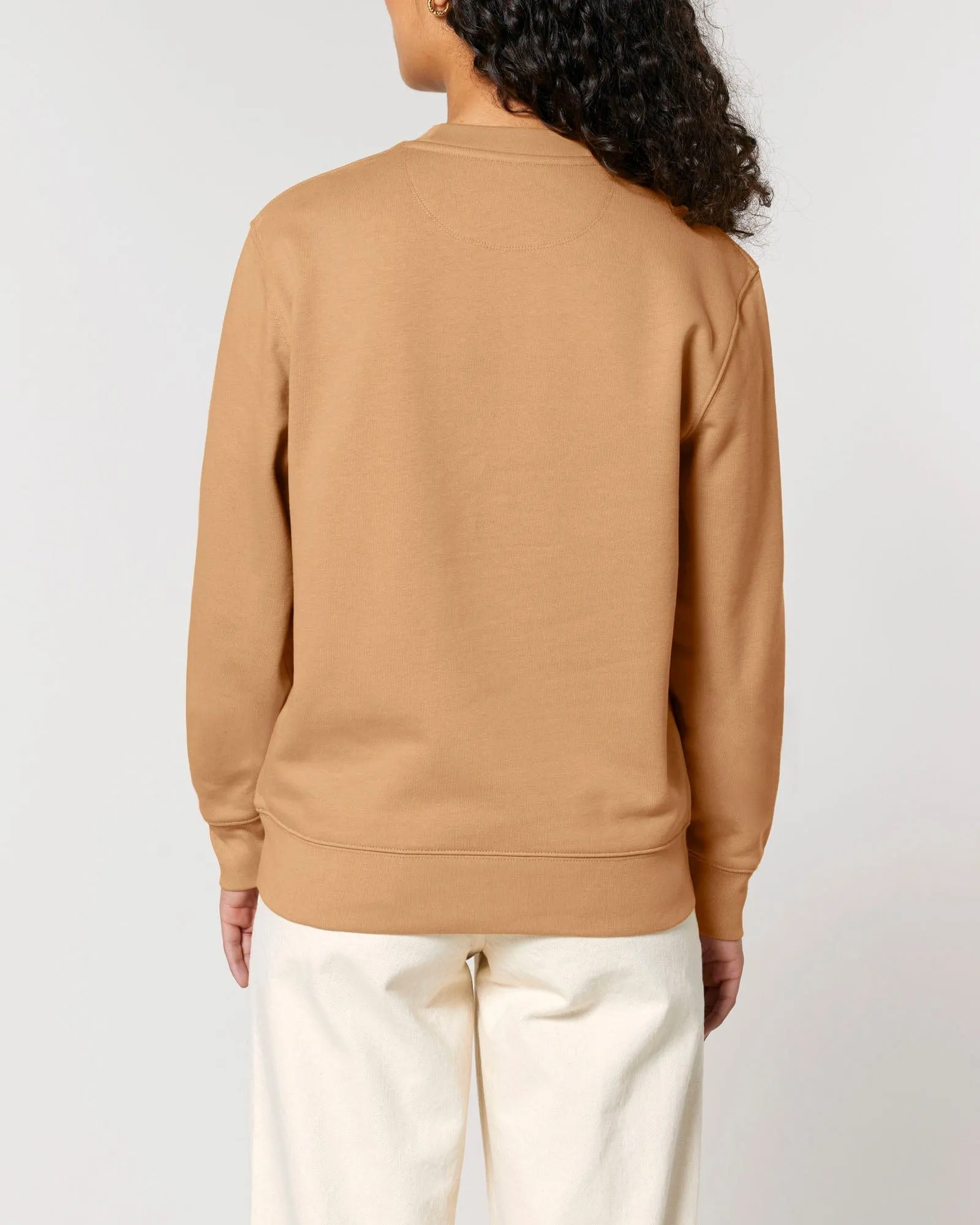 Women's Organic Cotton Relaxed Fit Sweatshirt | Sand