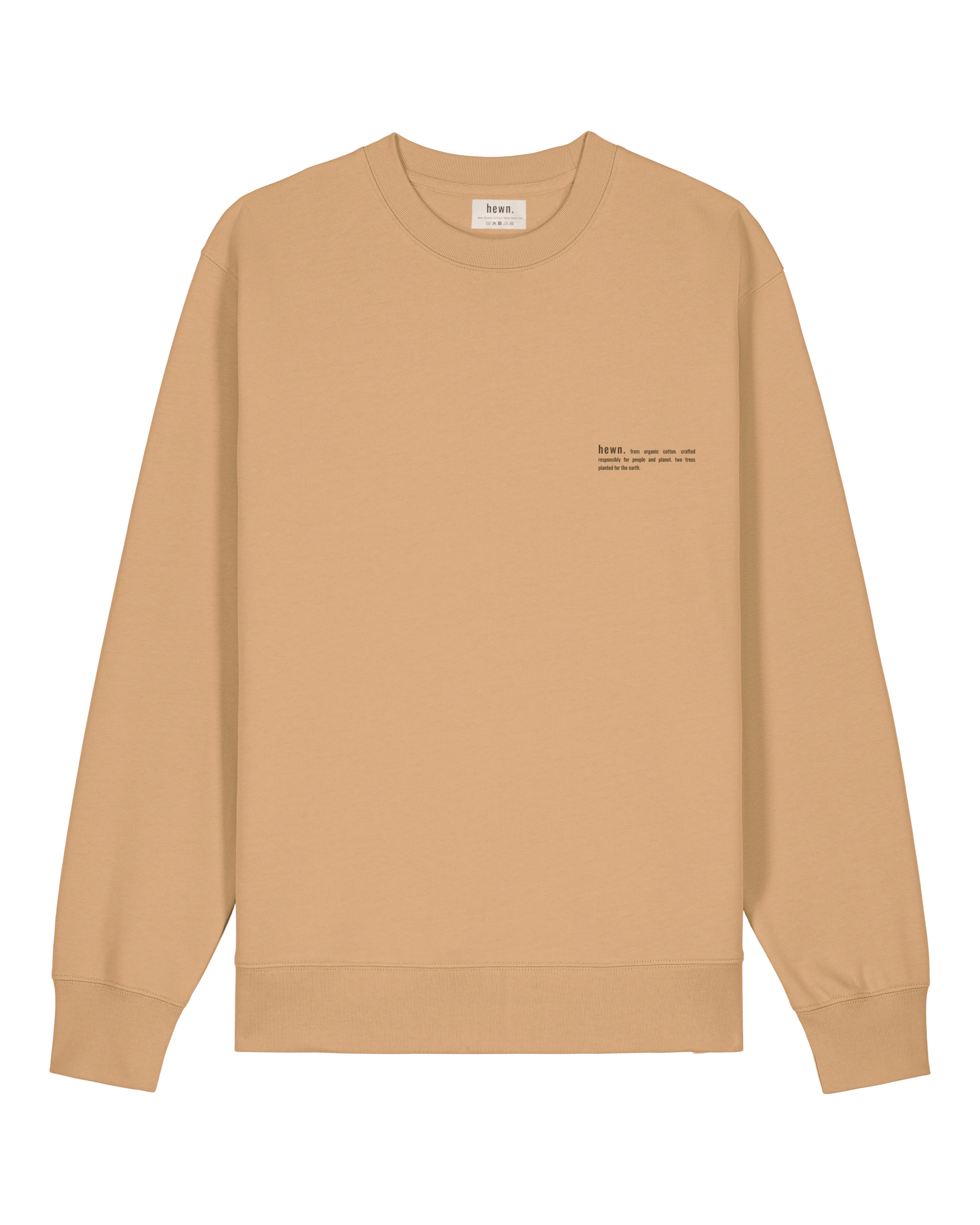 Women's Organic Cotton Relaxed Fit Sweatshirt | Sand