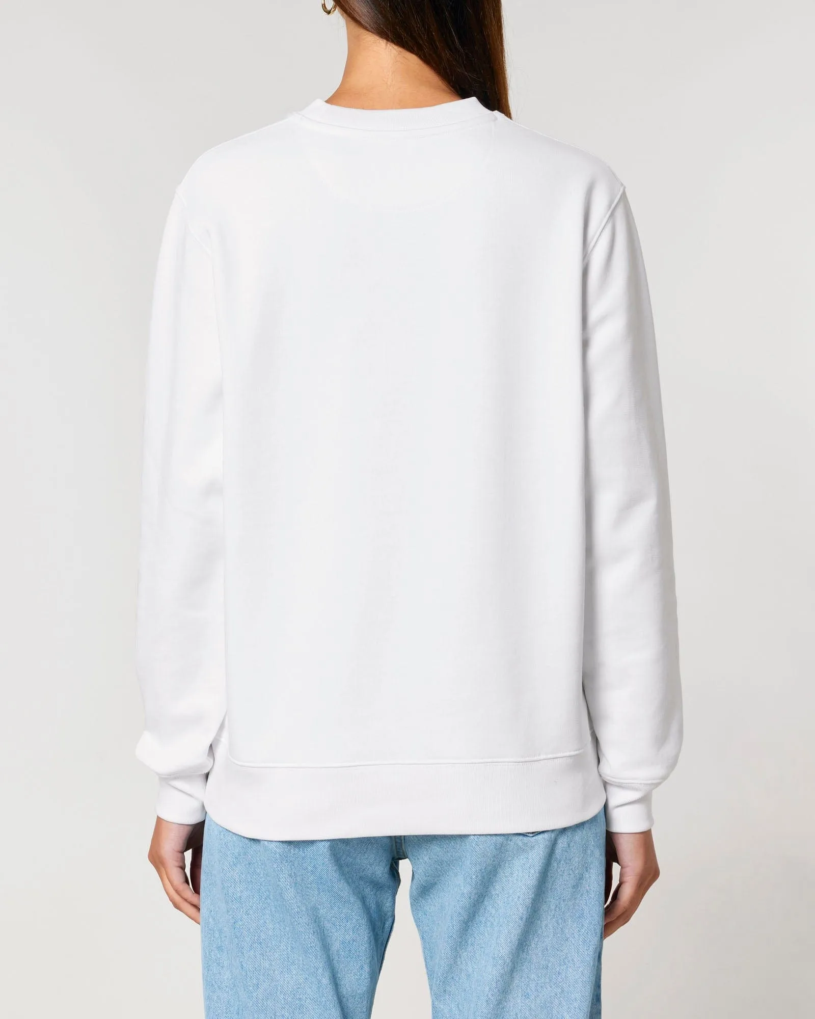Women's Organic Cotton Relaxed Fit Sweatshirt | Snow White