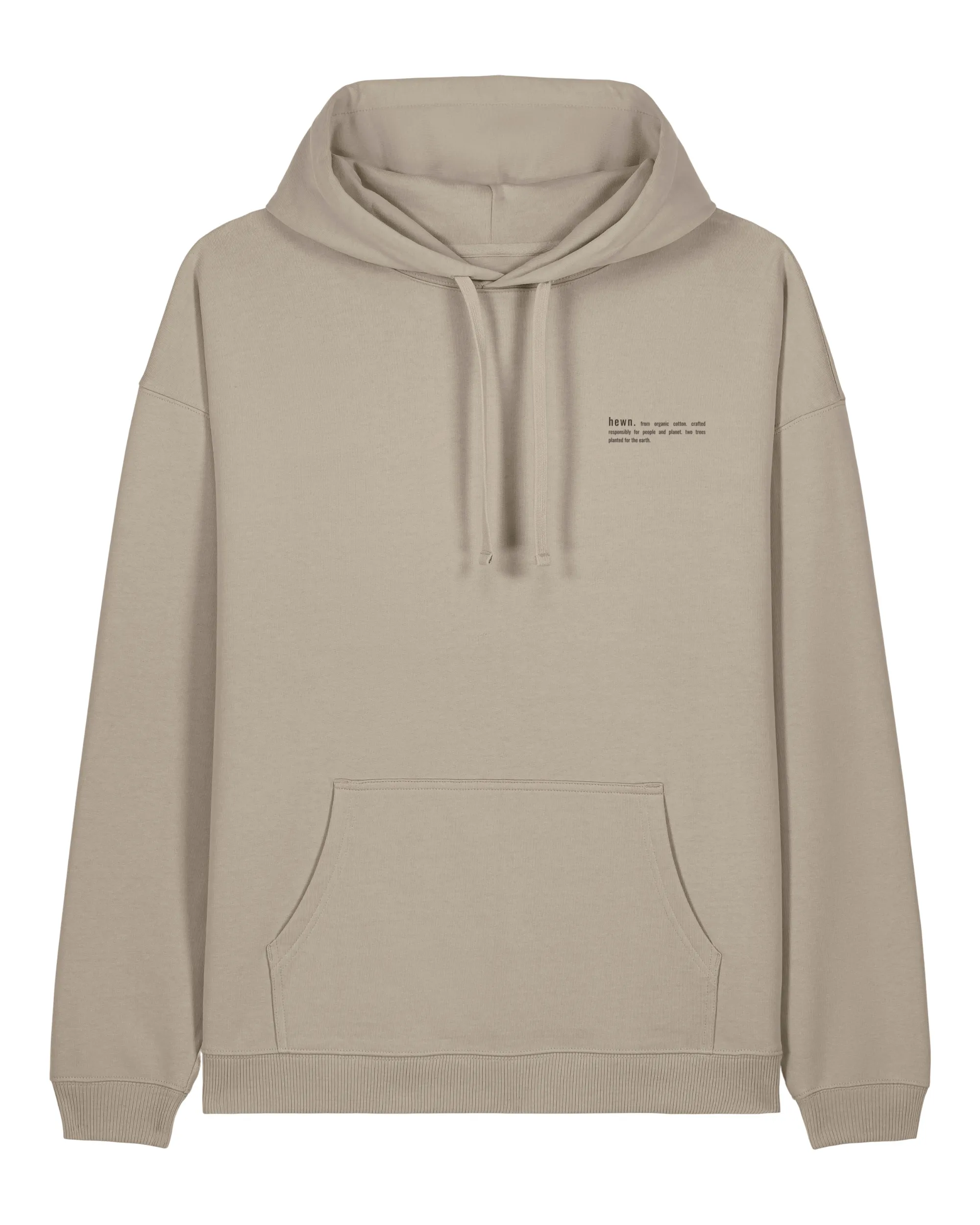 Women's Organic Cotton Signature Oversized Hoodie | Limestone Grey