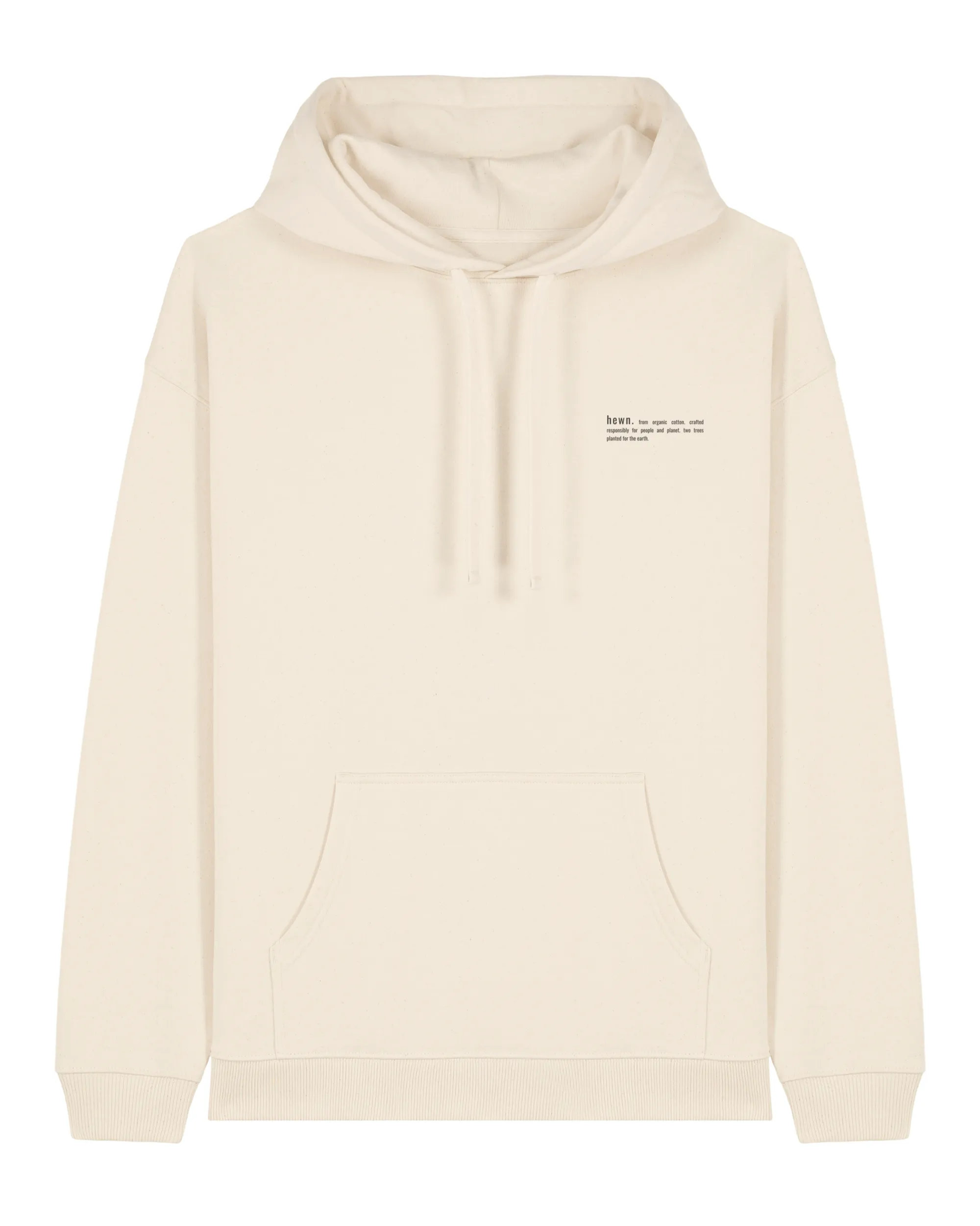 Women's Organic Cotton Signature Oversized Hoodie | Natural Cotton