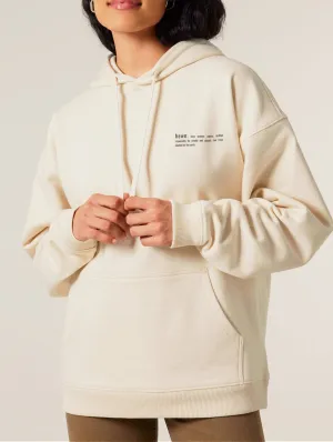 Women's Organic Cotton Signature Oversized Hoodie | Natural Cotton